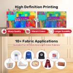 InkSonic L1800 DTF Printer Machine, A3 T-Shirts Printing Machine with Oven & Laptop, Heat Transfer DTF Kit for Clothing Design, Direct to Film, 13" Print Width, Suitable for Cotton, Denim, Canvas