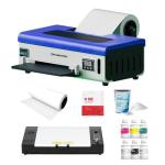 PUNEHOD DTF Printer A4 L800 with Roll Feeder, DTF Transfer Printing Machine with White Ink Circulation System, DIY Print for Dark and Light T-Shirts(A4 Printer+Oven)
