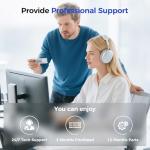 PUNEHOD DTF Printer A4 L800 with Roll Feeder, DTF Transfer Printing Machine with White Ink Circulation System, DIY Print for Dark and Light T-Shirts(A4 Printer+Oven)