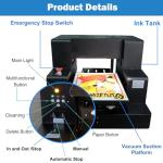 DTG Printer, A3 L805 Multifunction DTF/Direct to Garment Printer, T-shirt Machine Impresora DTG Machines with White Ink Circulation and Vacuum Suction Platform for T-Shirts, Hoodies, Pants, Hats