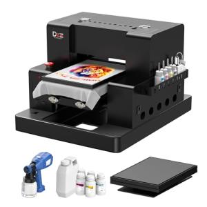 A3 DTG Printer with White Ink and Accessories