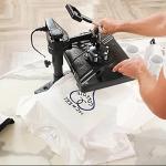 WHUBEFY Heat Press,5 in 1 Tshirt Printing Machine 15"x12" Digital Industrial Heat Transfer Machine,Sublimation Heat Press Machine for T Shirts/Mug/Cap/Plate/DIY