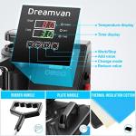 WHUBEFY Heat Press,5 in 1 Tshirt Printing Machine 15"x12" Digital Industrial Heat Transfer Machine,Sublimation Heat Press Machine for T Shirts/Mug/Cap/Plate/DIY