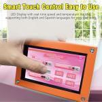 B btransfer M1630 pro DTF Printer Bundle with Screen Touch Powder Shaker & Dryer,T Shirt Portable Printing Device,Slef-Maintenance & Automatic Cutter (Printer+Laptop+Shaker+Bracket+Consumables)