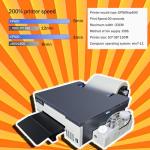 A4 DTF Printer Transfer Printing Machine T-Shirt Direct to Film DTF Transfer Printer Machine with White Ink Mixing System&Roll Feeder