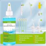 CenDale Premium DTF Printhead Cleaning Solution - Universal Printhead Cleaner Kit for Any DTF & DTG Printers, Print Head Cleaning Kit for Epson ET8550 L1800 XP15000 R1390 XP600 Ink Printer (100ML)