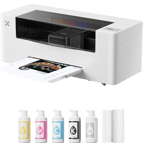 xTool Apparel Printer, 14'' A3 DTF Printer T-Shirt Printing, High-Speed Transfer Machine with Dual I1600 Printheads, Multi-Fabric Compatible DTF Machine, 24/7 Auto-Maintenance