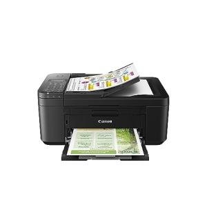 Canon PIXMA TR4720 All-in-One Wireless Printer, Home Use with Auto Document Feeder, Mobile Printing and Built-in Fax, Black