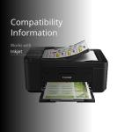 Canon PIXMA TR4720 All-in-One Wireless Printer, Home Use with Auto Document Feeder, Mobile Printing and Built-in Fax, Black