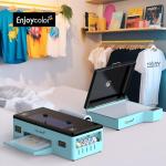 EnjoyColor A3 DTF Printer and Oven, DTF Transfer Printer Machine for Dark and Light Fabric Printing (Oven+Software+5x250ml Ink+DTF Film)