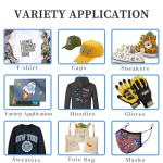 Welacer DTF Transfer Film Roll 13 Inch x 328 FT for Sublimation Double-Side Matte Clear Pretreat Sheets, PET Heat Transfer Paper for Inkjet Printer Direct Print on T Shirts Textile