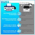 US Stock ACHI DTF Printer A3 R1390 Transfer Printing Machine with White Stirring System Automatic Cleaning for DIY Printing on Dark and Light Fabrics (Printer+Oven+Ink+Film)