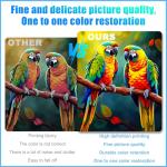 US Stock ACHI DTF Printer A3 R1390 Transfer Printing Machine with White Stirring System Automatic Cleaning for DIY Printing on Dark and Light Fabrics (Printer+Oven+Ink+Film)