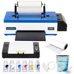 PUNEHOD R1390 DTF Printer with Oven, A3 Transfer Printer Machine, Direct to Film, White Ink Circulation System, 13" Print Width, Compatible with Multiple Fabrics, Custom T Shirt Printing Machine