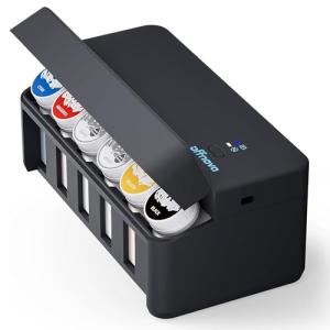 OFFNOVA CISS DTF White Ink Circulation System, Upgraded Extension CISS Ink Tube and Waste Ink Collector for ET8550 L805 DTF Printer (Black)