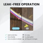 OFFNOVA CISS DTF White Ink Circulation System, Upgraded Extension CISS Ink Tube and Waste Ink Collector for ET8550 L805 DTF Printer (Black)