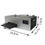 A4 DTF Printer and Oven, Transfer Printing Machine for DIY T-Shirts (A4 Printer+Oven+Software+5x250ml Ink+Film)