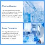 Powerful Printhead Cleaning Kit for All DTF DTG Printer DTF Cleaning Solution for Direct Transfer Film Printers ET-8550 XP-15000 L1800, DTG Printhead Cleaning Solution Work with DTF DTG Printer 100ML