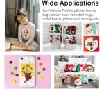 Super-Tank DTF T-Shirt Printer with DTF Ink and Powder Pack for Heat Transfers, Easy Filling, Built-in Scanner and Copier - New, Medium DTF Conversion Printer