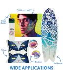 Super-Tank DTF T-Shirt Printer with DTF Ink and Powder Pack for Heat Transfers, Easy Filling, Built-in Scanner and Copier - New, Medium DTF Conversion Printer