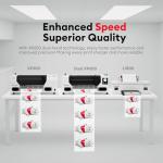 InkSonic Dual XP600 DTF Printer Bundles, 2 Heads XP600 DTF Printer Machine with Powder Shaker & Dryer, Automatic Maintenance and Curing, 13'' T-Shirt Maker, Direct to Film Transfer for Custom Printing