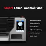 InkSonic Dual XP600 DTF Printer Bundles, 2 Heads XP600 DTF Printer Machine with Powder Shaker & Dryer, Automatic Maintenance and Curing, 13'' T-Shirt Maker, Direct to Film Transfer for Custom Printing