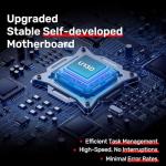 InkSonic Dual XP600 DTF Printer Bundles, 2 Heads XP600 DTF Printer Machine with Powder Shaker & Dryer, Automatic Maintenance and Curing, 13'' T-Shirt Maker, Direct to Film Transfer for Custom Printing