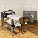 Lancelot M1630 Pro DTF Printer Bundle: Ultimate Automatic T-Shirt Printing Station w/Smart Maintenance, Mobile Workstation & Pro-Grade Equipment – Perfect for Startups & Small Businesses