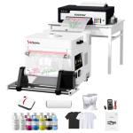 RocRow InkSonic L13 DTF Printer with Powder Shaker & Dryer, A3 DTF Printer Bundle, 13" Easy Lightweight T Shirt Transfer Printing Machine with XP600 Printhead, L18058, Direct to Film