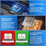 RocRow InkSonic L13 DTF Printer with Powder Shaker & Dryer, A3 DTF Printer Bundle, 13" Easy Lightweight T Shirt Transfer Printing Machine with XP600 Printhead, L18058, Direct to Film