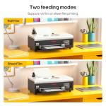 Procolored F8 DTF Printer A4 L800 Panda Apparel Transfer Printing Machine with White Ink Circulation Roll Feeder (Printer+Oven+6 x 250ml Ink+100m Film)