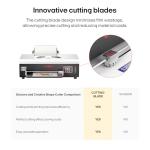 Procolored F8 DTF Printer A4 L800 Panda Apparel Transfer Printing Machine with White Ink Circulation Roll Feeder (Printer+Oven+6 x 250ml Ink+100m Film)