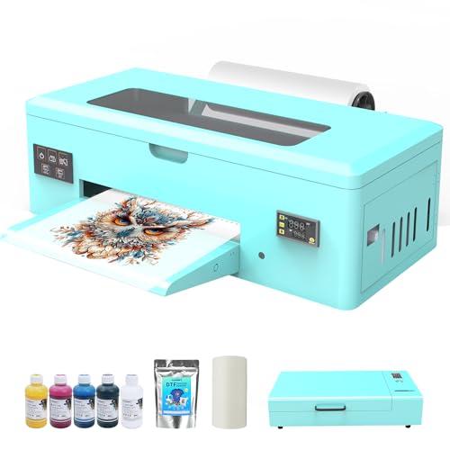 Mogolen A3 R1390 DTF Printer Bundle with Roll Feeder, White Ink Circulation System & Auto Cleaning, Multi-Material Compatible, Ideal for Custom Garment & DIY T-Shirt Printing, Bright Colors