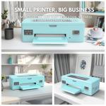 Mogolen A3 R1390 DTF Printer Bundle with Roll Feeder, White Ink Circulation System & Auto Cleaning, Multi-Material Compatible, Ideal for Custom Garment & DIY T-Shirt Printing, Bright Colors