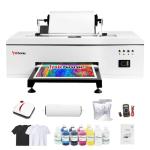 InkSonic DTF R1390 Printer A3, 13" Width DTF Transfer Printer Bundle with Heat Press Machine, Custom T-Shirt Printing Machine, Direct to Film, White Ink Circulation System, Multi-Material Compatible