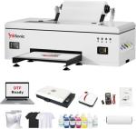 InkSonic L1800 DTF Printer Machine, A3 T-Shirts Printing Machine with Oven & Laptop, Direct to Film, Heat Transfer DTF Kit for Clothing Design, 13" Print Width, Suitable for Cotton, Denim, Canvas