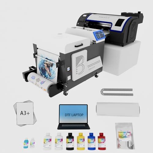 Lancelot Auto-Maintenance M1630 Pro-DTF Printer Machine-Doubled Speed Over L1800 with Auto-Powder Shaker Dryer,White Ink Circulation & Auto-Film Cutter,DTF Printer Bundle for T Shirt Printing