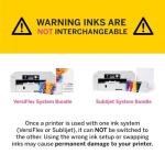 Sawgrass SG1000 VersiFlex Printer Bundle, Innovative Inks & Light Heat Transfer Paper Bundle - Soft-Touch Infusible Ink, 8.5x11 Paper - Professional Results on Untreated Fabric and Wood