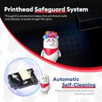 InkSonic L1800 A3 DTF Printer 2025, 13" Apparel Transfer Machine with Roll/Sheet Feed, Multi-Fabric Compatibility, One-Click Ink Setup, White Ink Circulation & Auto Cleaning, Heated Film Cutting,E13A