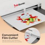 InkSonic R1390 A3 DTF Printer 2025, 13" Transfer Machine for Apparel Printing with Roll/Sheet Feed, One-Click Ink Setup, White Ink Circulation & Auto Cleaning, Versatile Multi-Fabric Printing, C13A