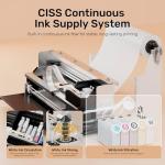 InkSonic R1390 A3 DTF Printer 2025, 13" Transfer Machine for Apparel Printing with Roll/Sheet Feed, One-Click Ink Setup, White Ink Circulation & Auto Cleaning, Versatile Multi-Fabric Printing, C13A