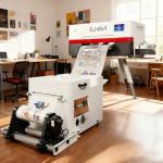 A3 Plus XP600 DTF Printer with Shaking Dryer Machine, White Ink Circulation System & Auto Clean Ink Anti-Clog Design, 2X-Speed Stable Output and Clear Printing (Printer + Heat Press +Shake)