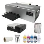 A4 L805 DTF Printer and Oven Bundle,DIY T-Shirt, for Dark and Light Fabric Printing,Leather, Other Textile,Easy Operation(Printer+Oven+Software+Ink+Film)