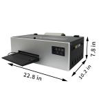 A4 L805 DTF Printer and Oven Bundle,DIY T-Shirt, for Dark and Light Fabric Printing,Leather, Other Textile,Easy Operation(Printer+Oven+Software+Ink+Film)