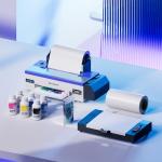 PUNEHOD A3 L1800 DTF Printer, Apparel Transfer Printing Machine w/Roll Feeder & White Ink Circulation for DIY Printing on Dark and Light Fabrics (A3 Printer+Oven)