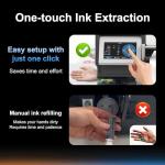 PLK Upgrade A3 Plus DTF Printer, XP600 DTF Printer with Shaker Dryer,Double-Speed,Auto-Cleaning & Dual White Ink System,Low Ink Alert,Diret to Film Machine Custom Garment Printing