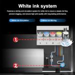 PLK Upgrade A3 Plus DTF Printer, XP600 DTF Printer with Shaker Dryer,Double-Speed,Auto-Cleaning & Dual White Ink System,Low Ink Alert,Diret to Film Machine Custom Garment Printing