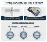 KOMHOW DTF Printer - L1800 A3 DTF Transfer Printing Machine, Direct to Film Printer with Security Software, DIY Print for Clothing and Multiple Fabrics (Includes Oven)