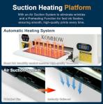 KOMHOW DTF Printer - L1800 A3 DTF Transfer Printing Machine, Direct to Film Printer with Security Software, DIY Print for Clothing and Multiple Fabrics (Includes Oven)