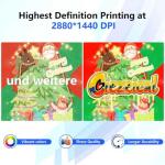 Ciezeical US Ship A3 1390 DTF Printer is Ideal for Small Businesses, DIY Enthusiasts, Tradespeople, and Beginners. Design Clothing, Shoes, Hats, and Bags with Distinctive Designs.